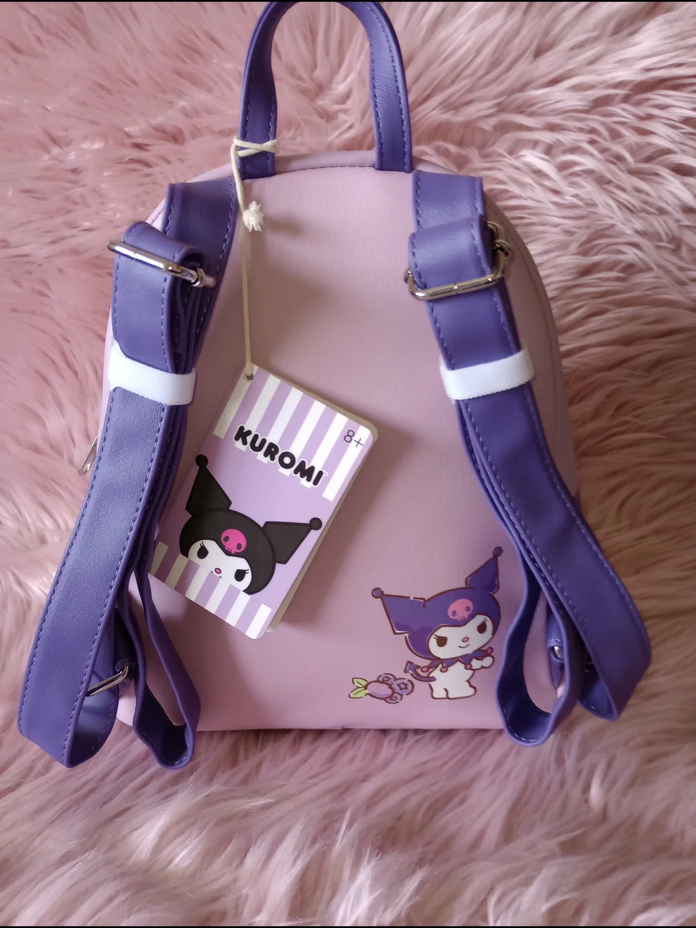Loungefly Kuromi Blueberries Mini Backpack
